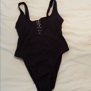 Aerie ribbed one piece